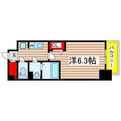 メイクス名駅南Ⅱの物件間取画像